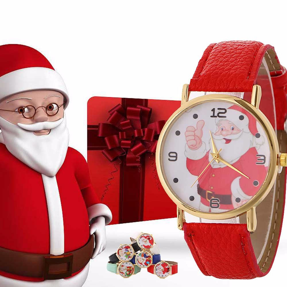 Santa Claus Creative Pattern Watch