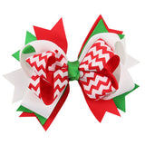 Christmas Ornaments Bowknot Hairpin