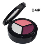 3 colors Professional Natural Eye Shadow