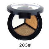 3 colors Professional Natural Eye Shadow