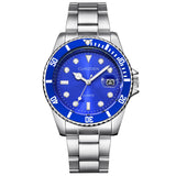 Military Stainless Steel Date Sport Watch