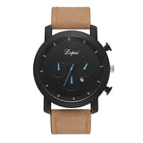 Three Eyes Analog Alloy Quartz Watch