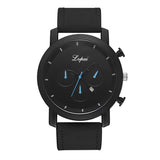 Three Eyes Analog Alloy Quartz Watch