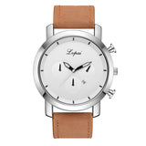 Three Eyes Analog Alloy Quartz Watch